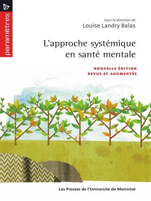 cover image of Approche systémique en santé mentale (L')